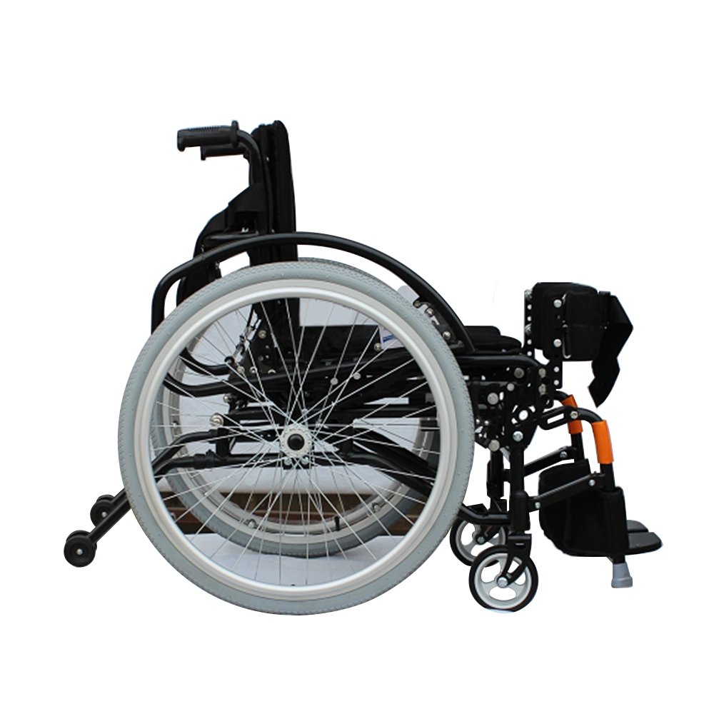 New Aluminium Alloy Stand up Wheelchair Patient Transfer Wheel Chair Hot Sale