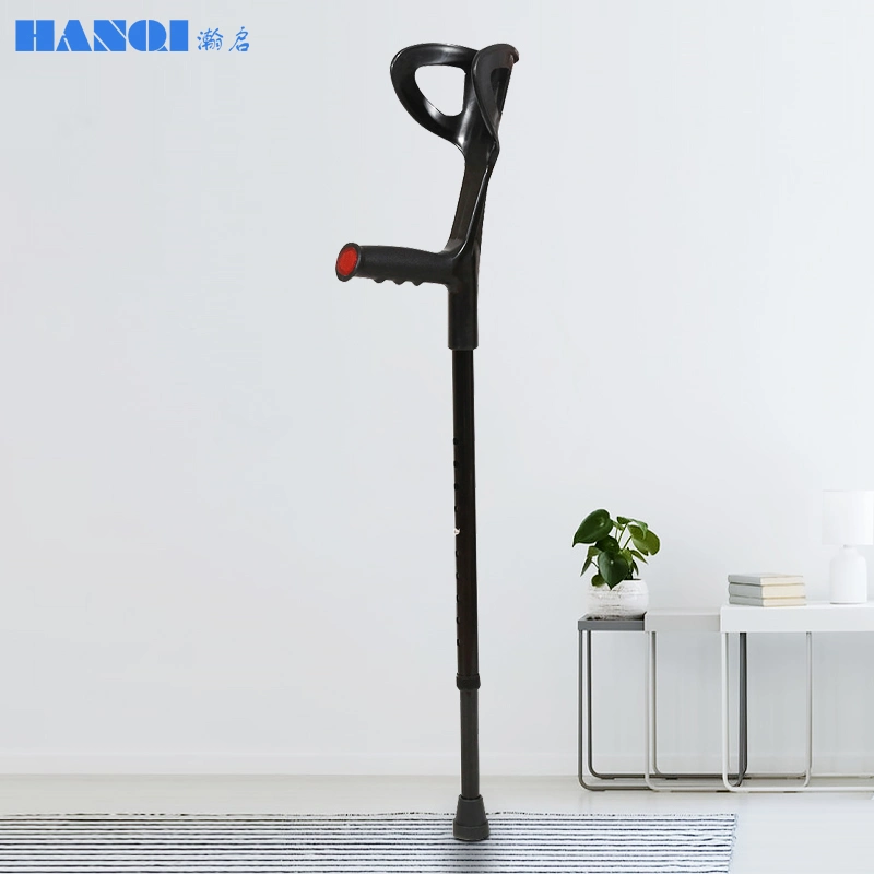 Hospital Home Use Aluminum Alloy Portable Retractable Foream Elbow Crutches Walking Stick for Elderly and Disabled