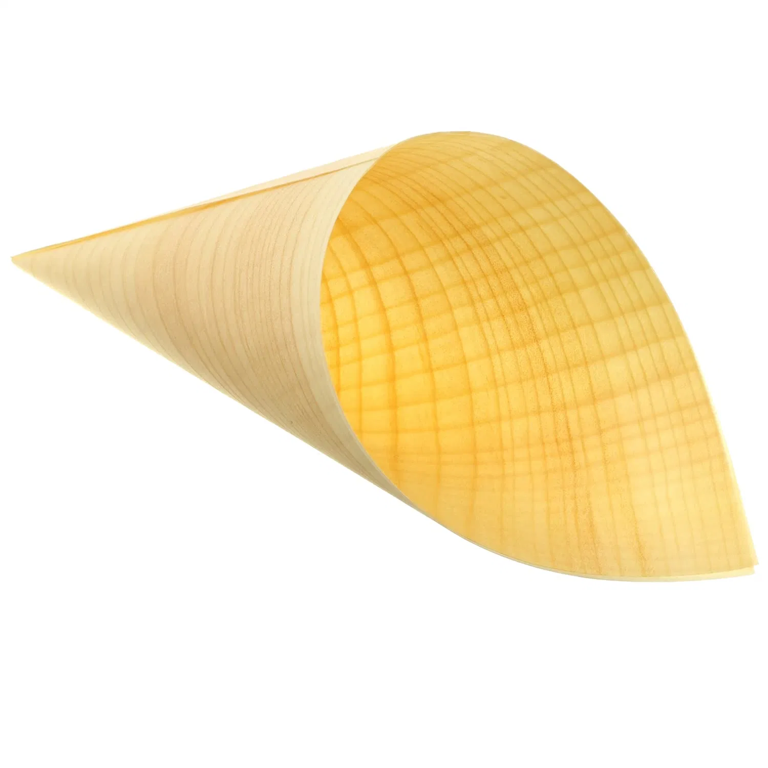 Disposable Food Trays Bamboo Cones Wooden Sushi Boat