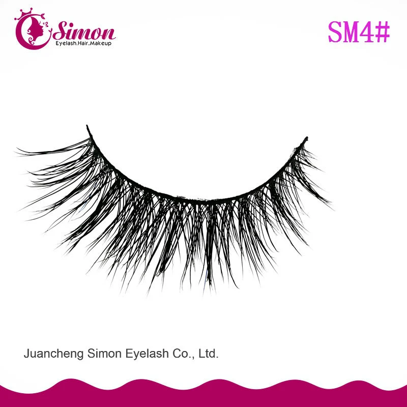 Mink Fur Fake Eyelashes Women's Makeup False Lashes