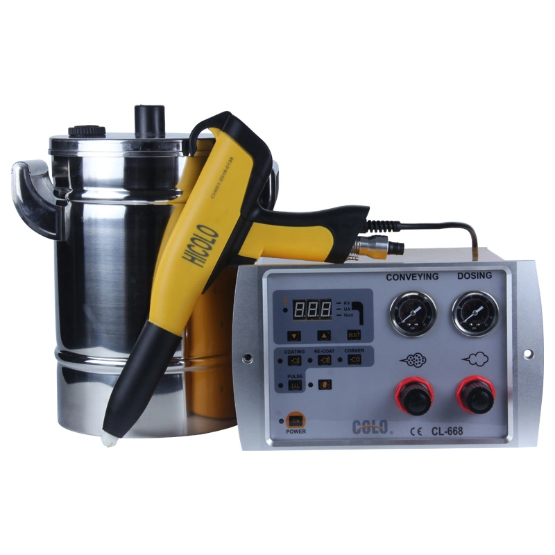 Colo Digital Powder Spraying Gun Equipment for Color Change