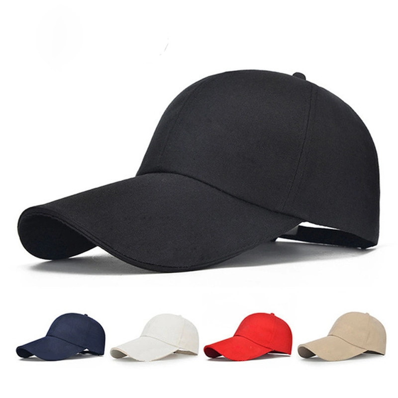 Custom Plain Black Daddy Dad Hat Polo Style Baseball Cap