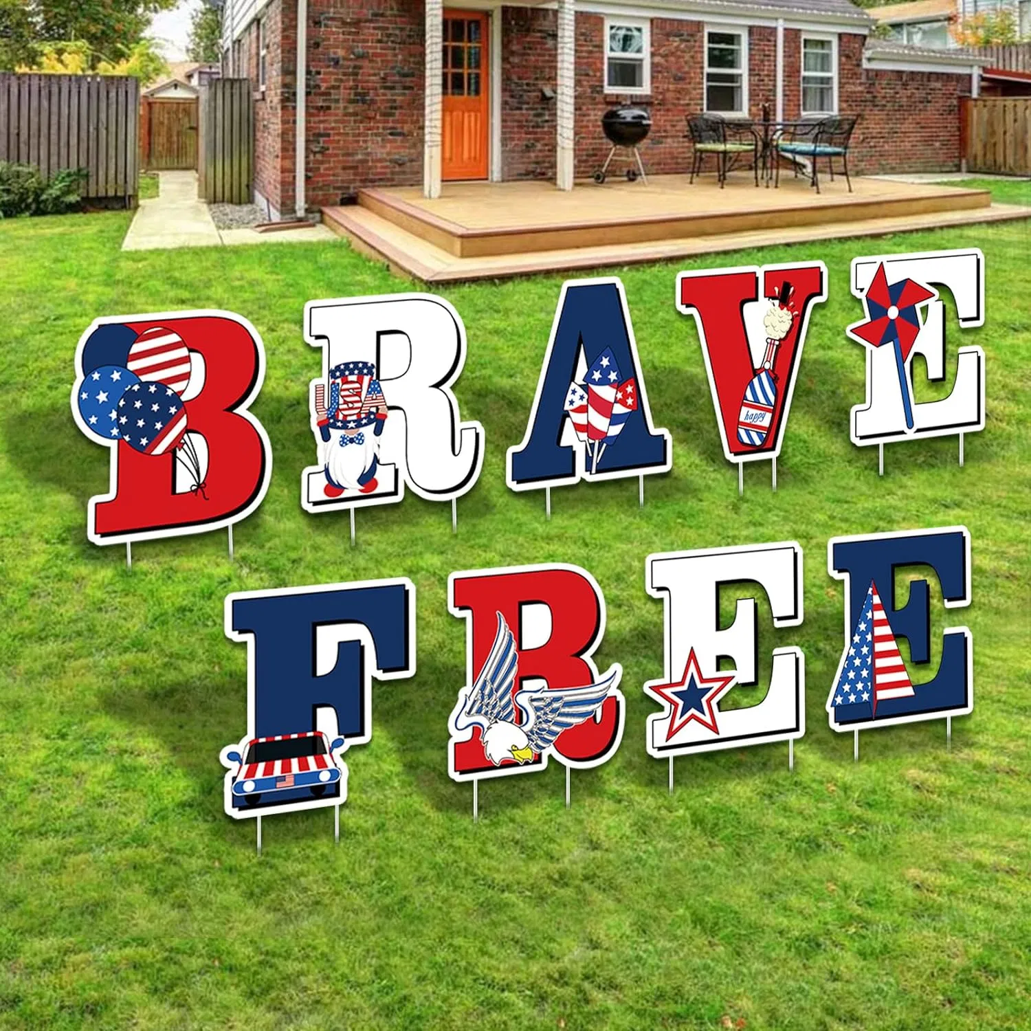 Blue Yard Signs with Stakes &ndash; Boy Special Delivery - Yard Sign Lawn Decorations - Party Yardy Sign-Welcome Home Baby Lawn Sign