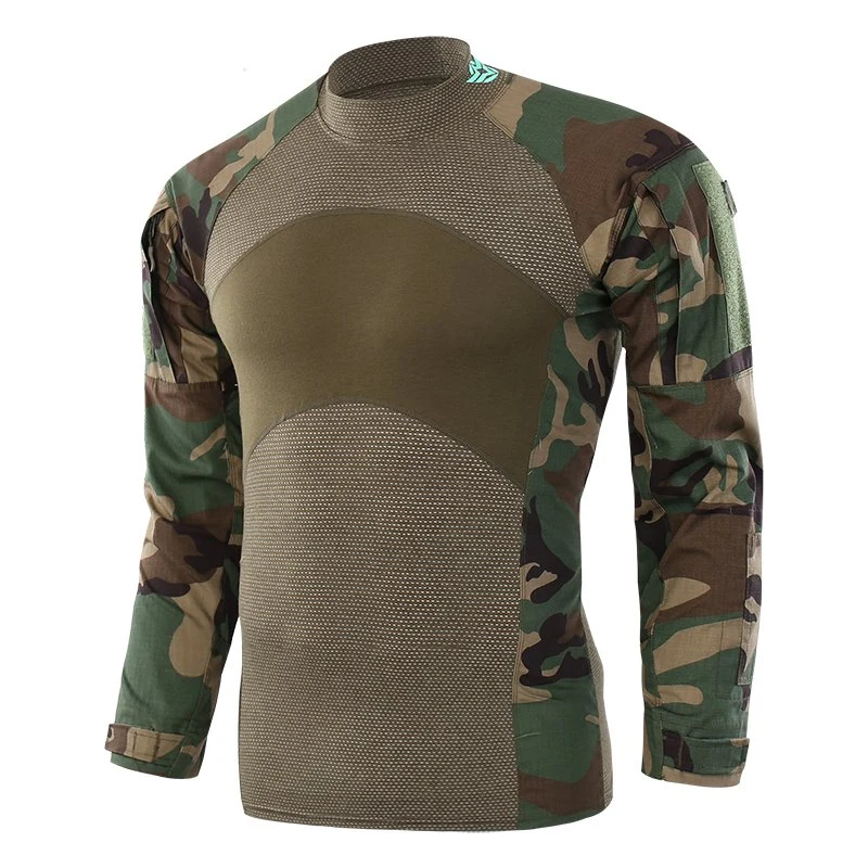 Esdy New Arrival Tactical Military Combat Army Camouflage Shirt