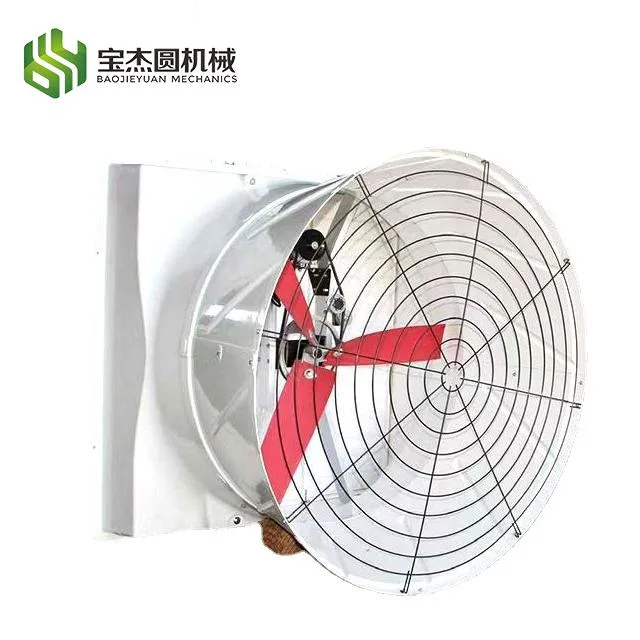 Poultry Farm Chicken Layer Broiler House Fiberglass FRP Ventilation Exhaust Fan Plastic Blade Pig Swine House Air Cooling Blower