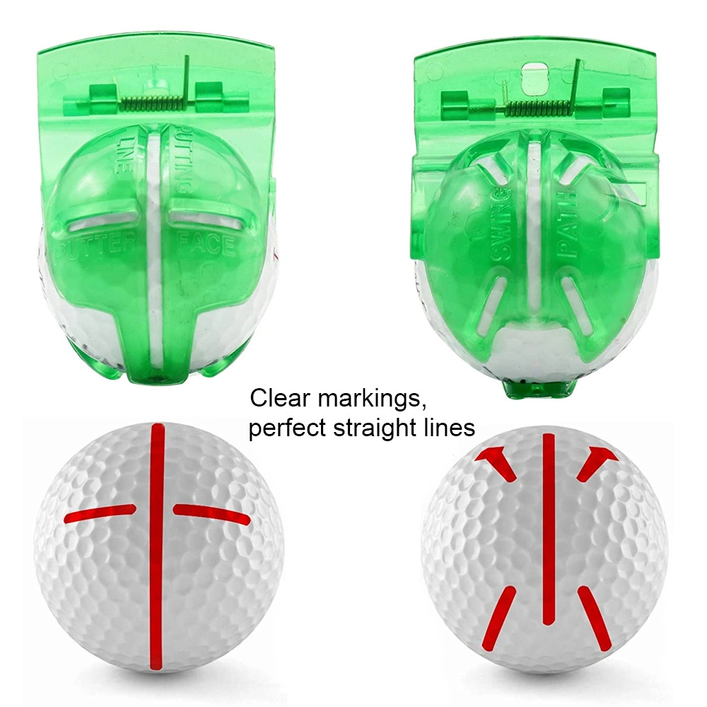 Factory Wholesale/Supplier Golf Ball Liner Marker Clip Golf Ball Liner Tool