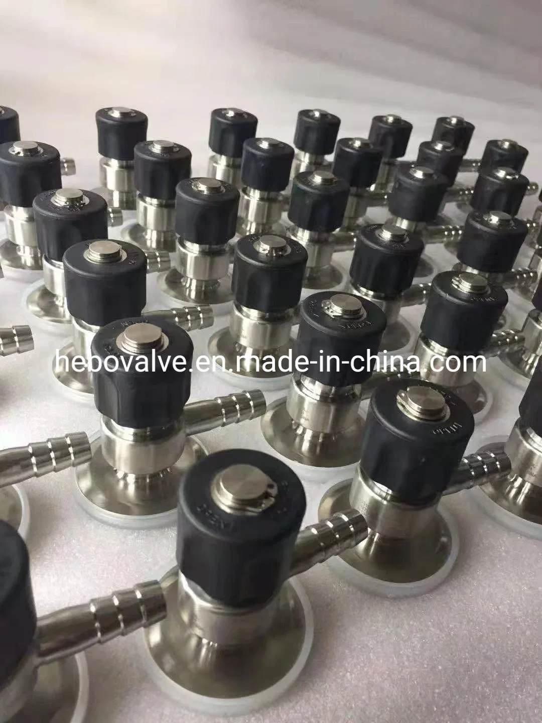 Hydraulic Stainless Steel Aseptic Sampling Valve Clamped