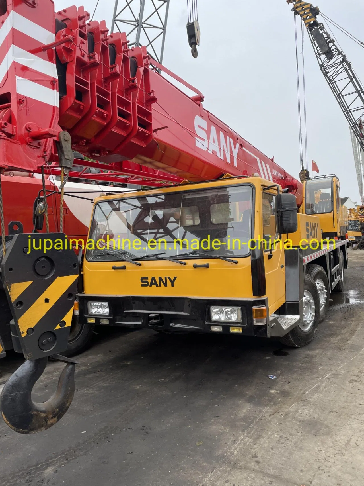 China Sany Truck Crane Mini Used Sany 50 Ton Crane Sy50 Mobile Hydraulic Crane Machine