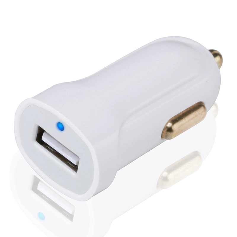 Flat Shape Bullet Car Charger Universal Mobile Phone Car Charger