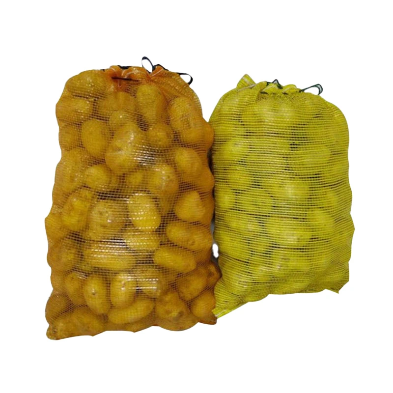 Customise Plastic Mesh Packaging Net PP Onions Potatoes Bag for Agriculture