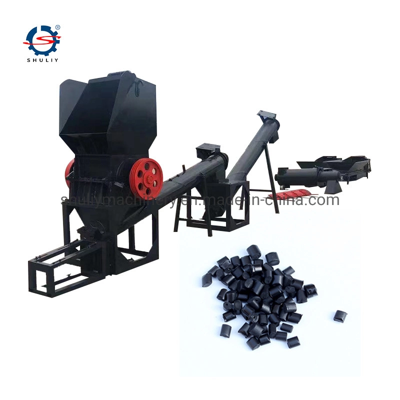 High Capacity 450kg/H Waste Recycling PP PE Pet HDPE Plastic Pellet Machine Extruder