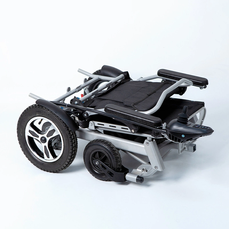 Handicapped Folding Power Electric Aluminium Wheel Chair