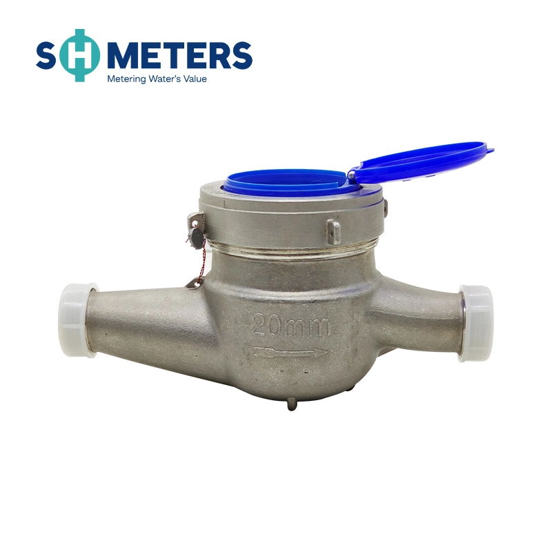 1/2inch~2inch ISO4064 Stainless Steel Horizontal Multi Jet Dry Dial Cold Water Meter