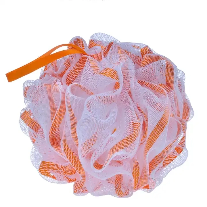 Hot Sale Bathroom Super Soft Color Sponge Bath Flower Ball