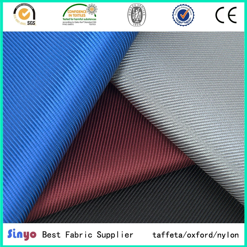 Textile 1680d Double Yard PU/PVC Coated Twill Fabric for Bags&Luggage