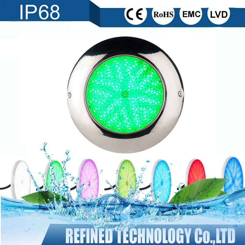 WiFi Control IP68 12V Ultra Thin RGB Surface Mounted LED Swimming Pool