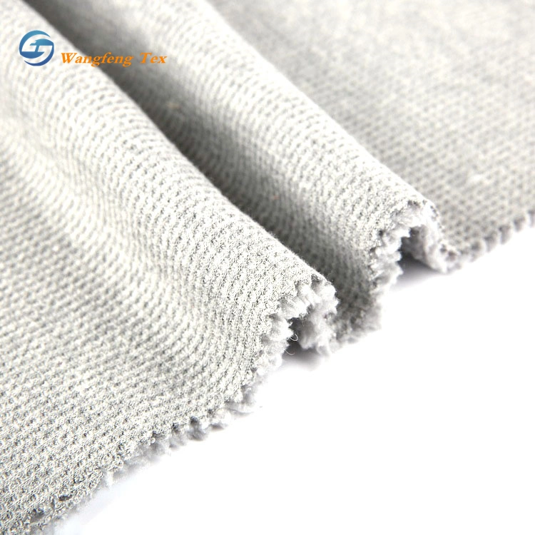 Super Soft Spandex Knitted Bonded Fabric Quick Dry Fleece Acrylic Nylon Fabric for Sportswear