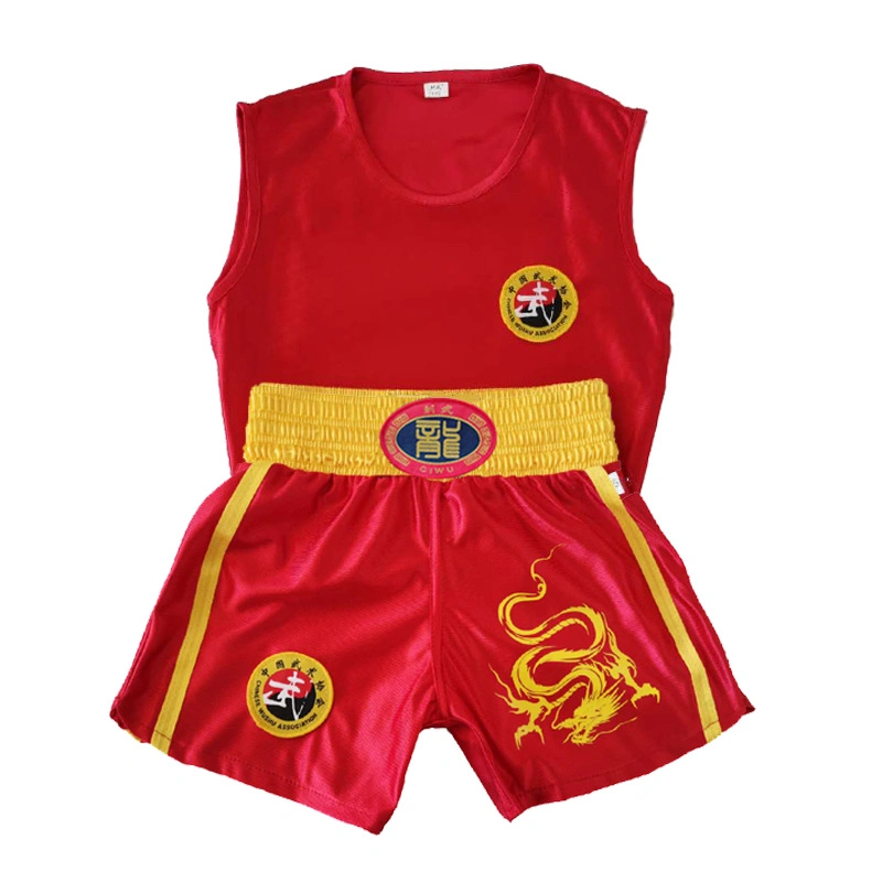 Chinese Custom Wushu Sanda Uniforms Boxing Uniforms