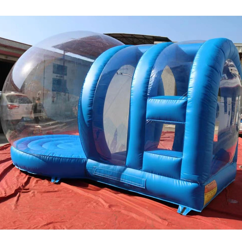 Buena calidad Inflatable barato Bounce House Tamaño humano bola de nieve