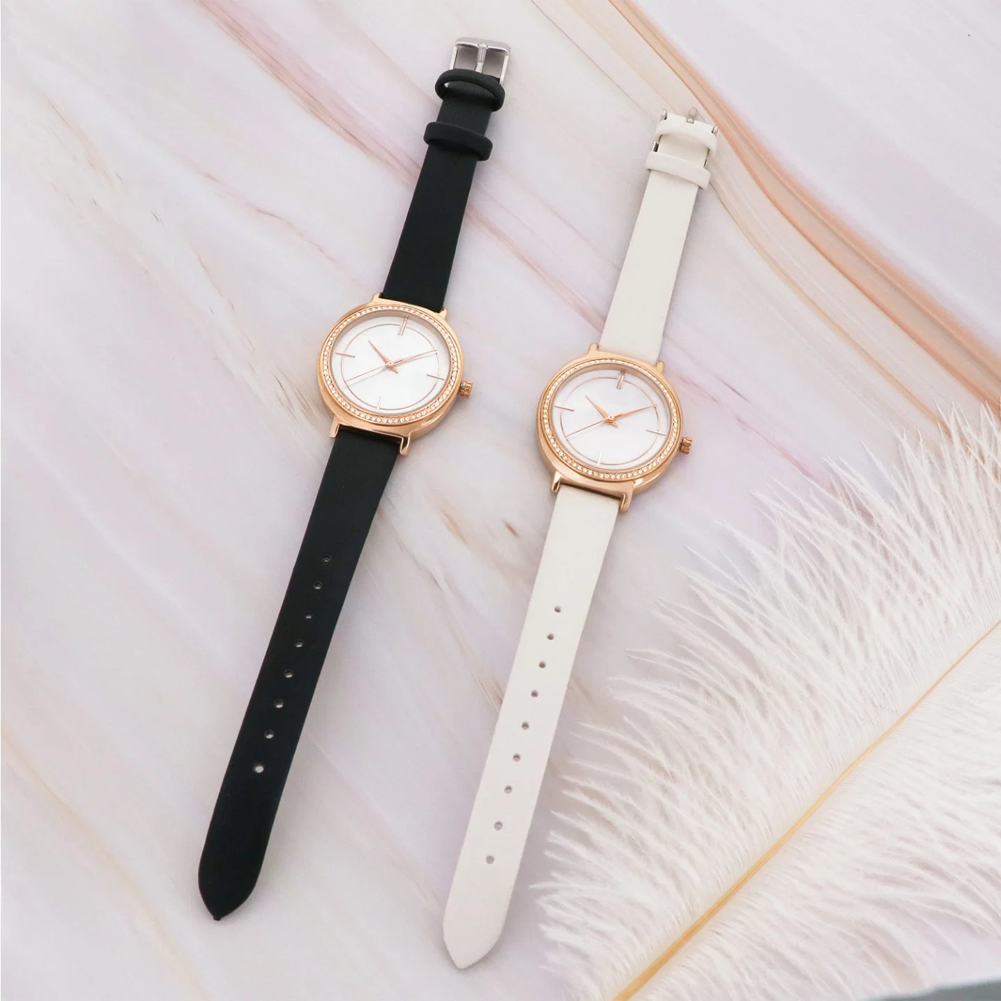 Decoration Stainless Steel Gold Silver Jewelry Bracelet Fashion Watches Wholesale/Supplier Custom Logo Lady Watch