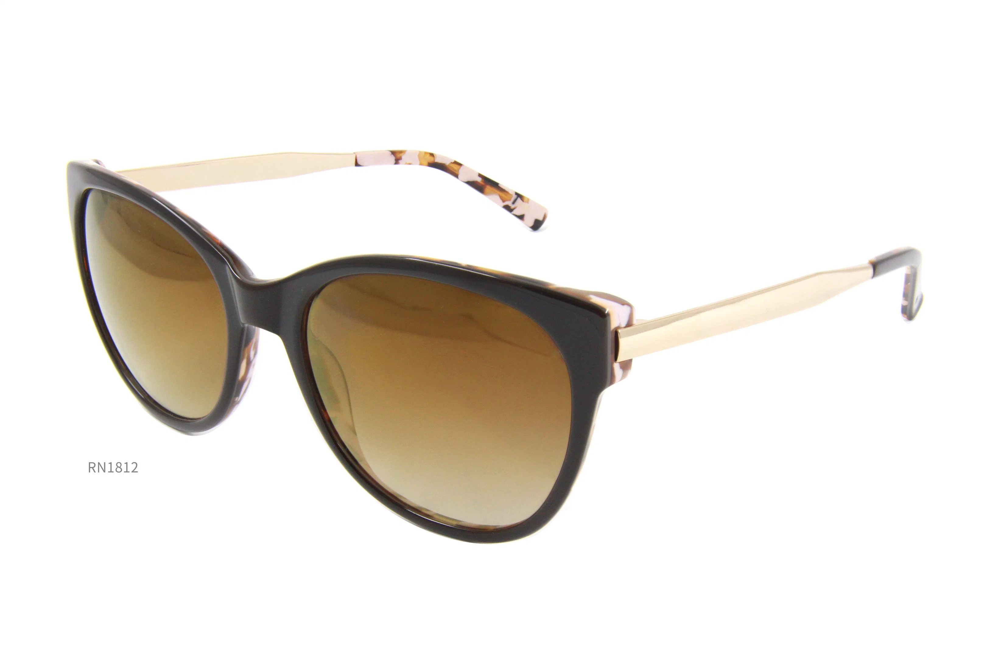 Designer Cat-Eye Shape Mazzucchell Acetate Sunglasses by China Factory