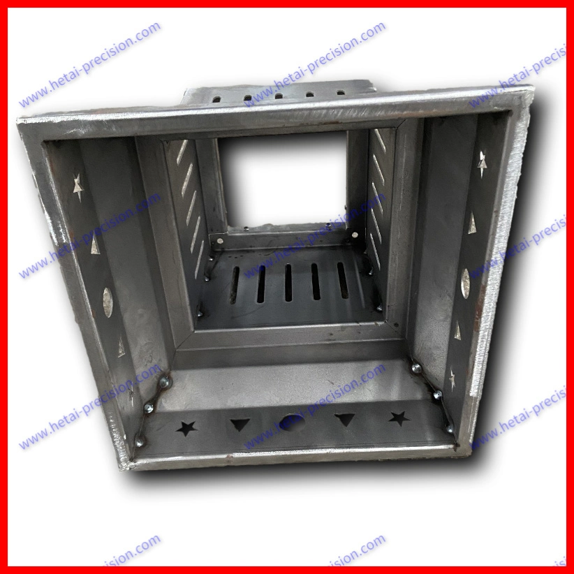 Custom Metal Fabrication Work Welding Weld Welded Galvanized Circular Square Air Vent Duct/Tube/Pipe for Stove/Dryer Vent