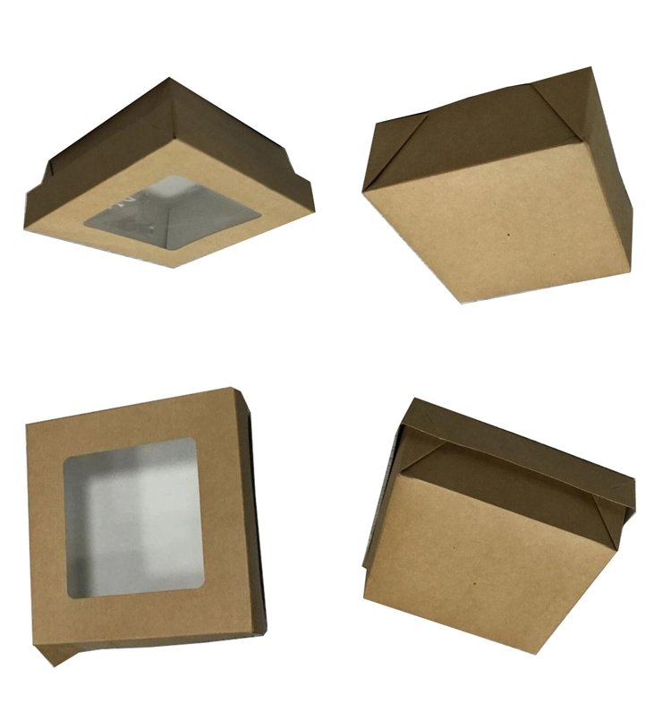 Craft Hot Square Sale Packing Box with PVC Window