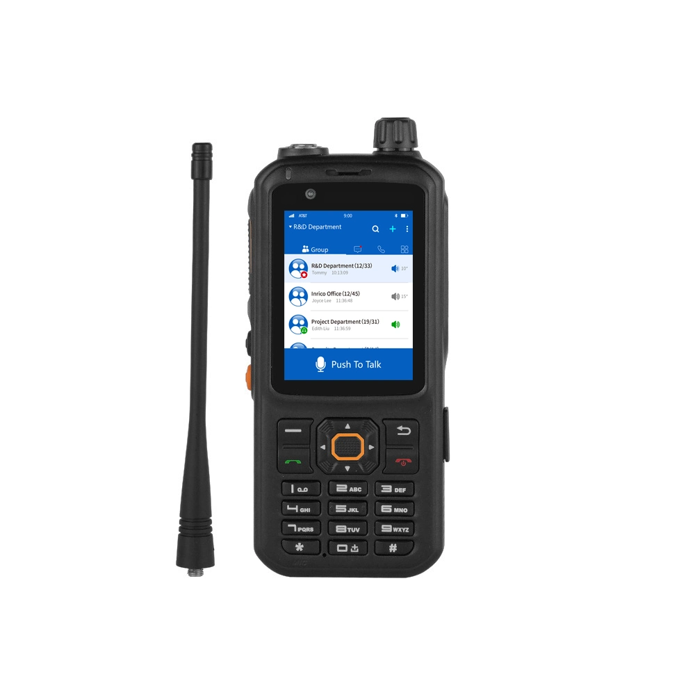 IP54 Walkie Talkie Inrico T368 Equipment WiFi 4G GPS Sos Radio Wireless Intercom for Fireman