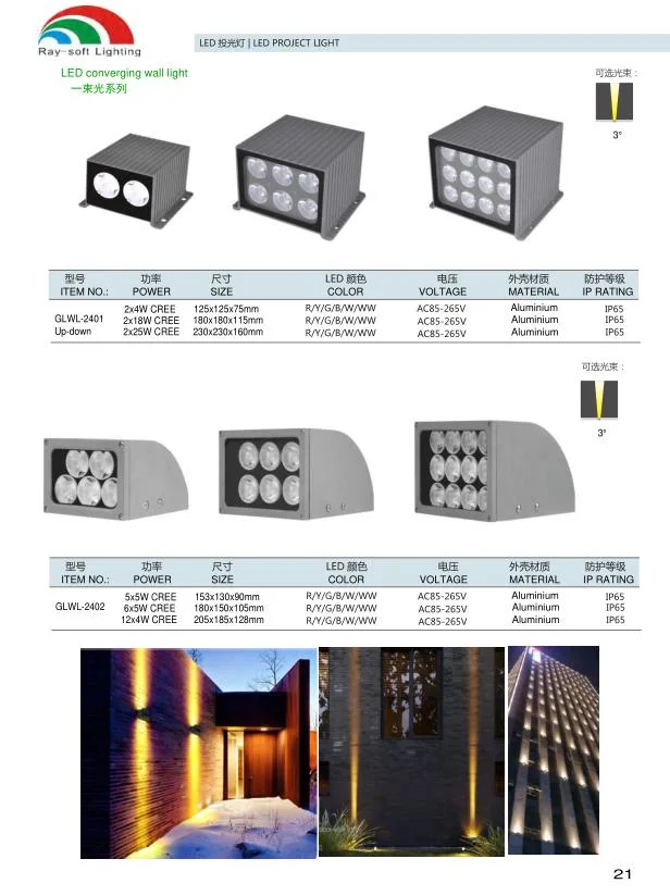 8W/36W/48W LED External Wall Landscape Flood Projector Light Hotel LED Working Lamp Spotlight Lighting