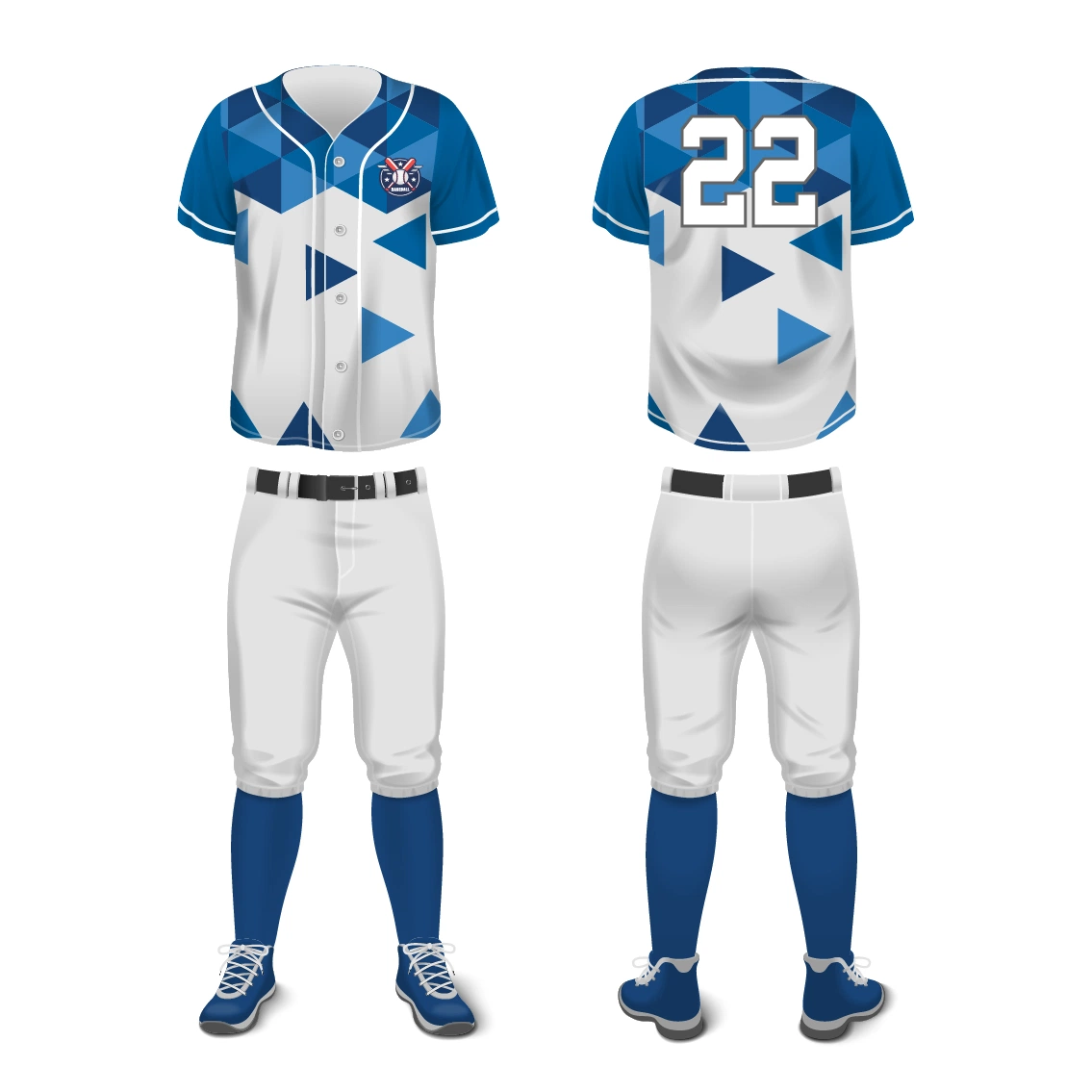 Entwerfen Sie Ihre eigene Baseball Softball Uniformen komplette Set Jugend Männer Streifen