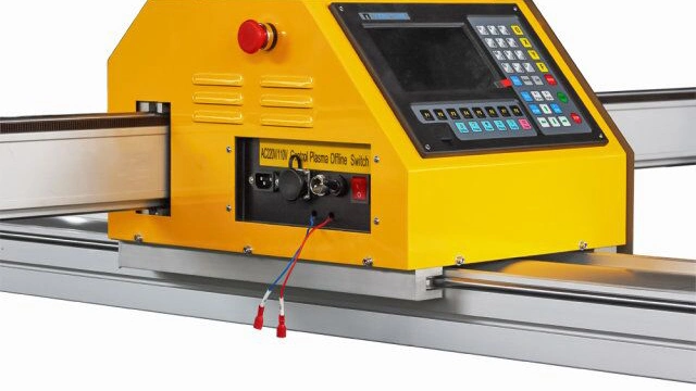 Matériel industriel portable tôle CNC Machine de découpe plasma 16 des roulements dans l'axe X et l'axe Y