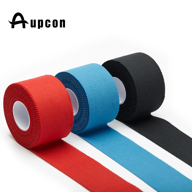 Cotton Tapes Adhesive Bandage White Sports Rigid Tape Muscle Tape Athletic Tape Medical Supply Medical Tape