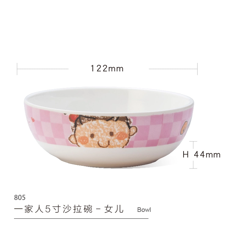 Food Grade Melamine Feeding Bowl Kids Dinner Tableware Baby Bowl