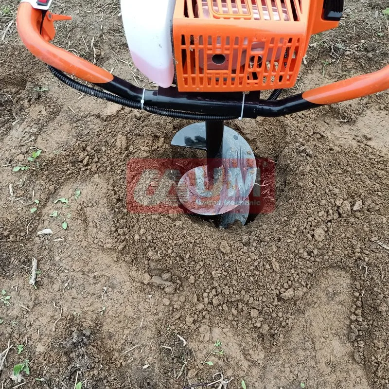 Um Brand High quality/High cost performance  CE 72cc Ground Deep Post Hole Digger Auger Drill 300mm Earth Auger