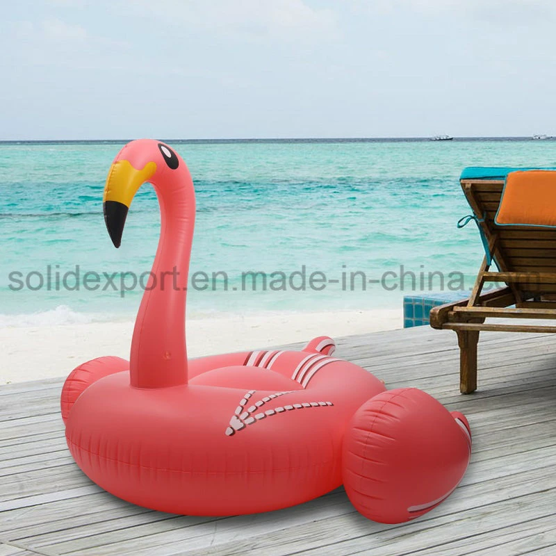 Piscina inflable de Flamingo de juguete Blanco de Swan/agua flotante de Flamingo inflable para Parque de atracciones