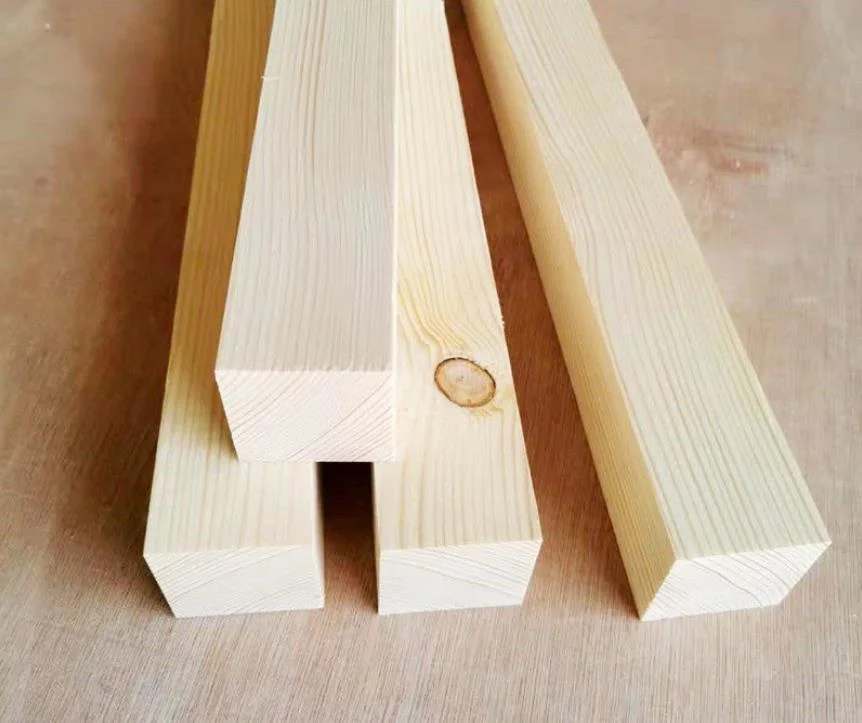 Radiating Pine Fir White Pine Pine Wood Wood Square Construction Engineering Bridge Square Wood Cushion Wood Springboard Site Specifications Wood Square