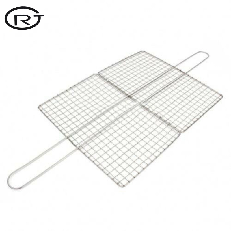 BBQ Grates Wire Barbecue Grill Mesh Stainless Steel with Rectangle Shape
