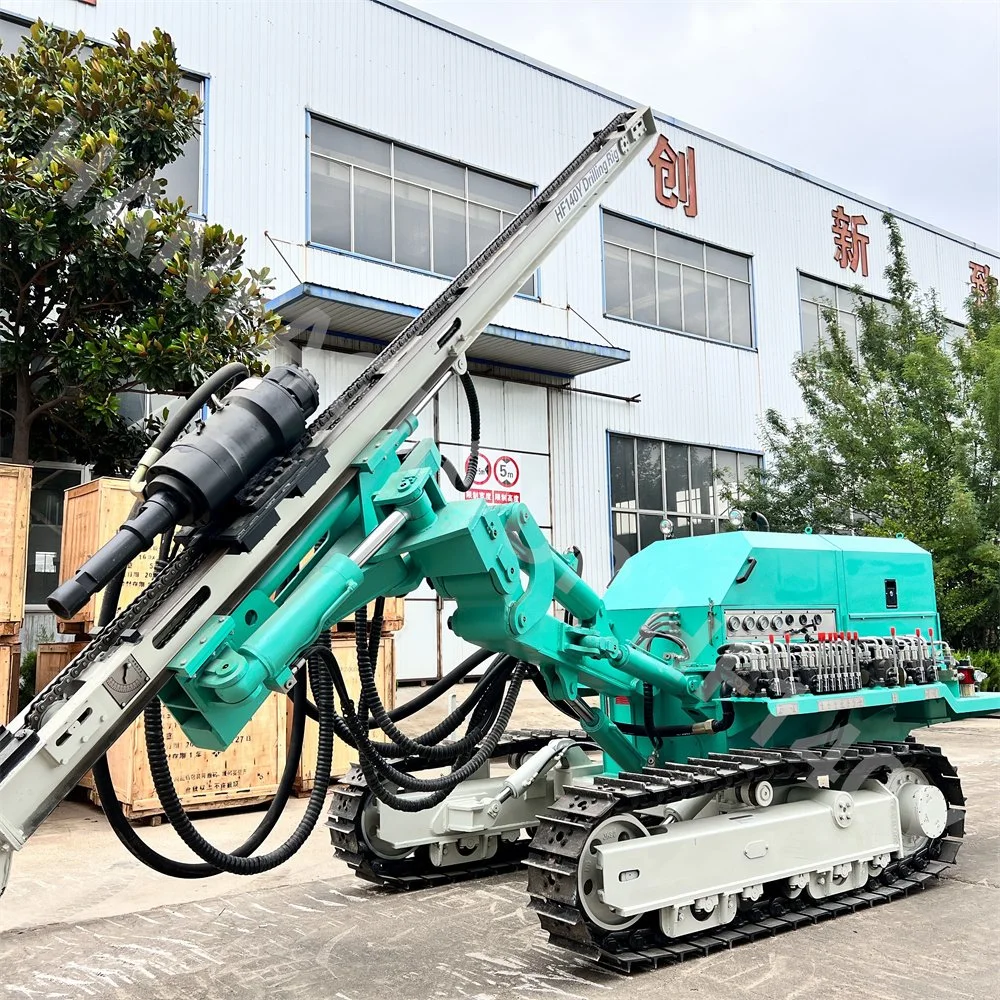 OEM 115---150mm Equipments Hand Held Rock Impact Drilling Rig DTH Blasting Drill Machine with CE