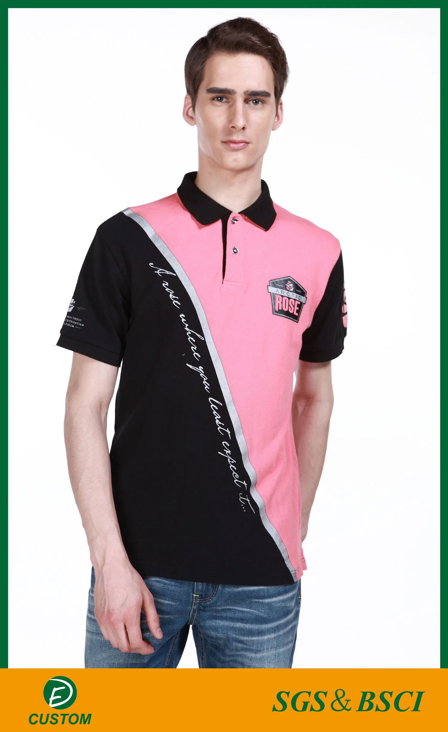 Custom/Customized Clothes/Clothing Blank/Stripe Printing/Printed/Embroidery Apparel/Garment Cotton/Polyester Pique/Jersey Dress Man/Men&prime;s Golf Polo Shirts