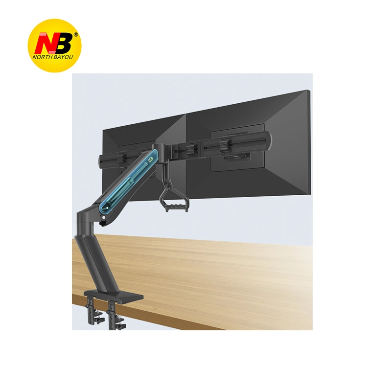 Nb F80 Gas Strut 17-30 Inch Dual Screen Monitor Mount