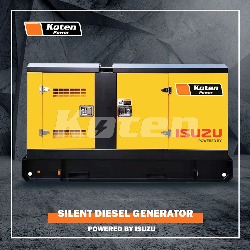 Single Phase 60Hz 120/240V 25kVA Silent Diesel Generator Powered by Jmc Engine