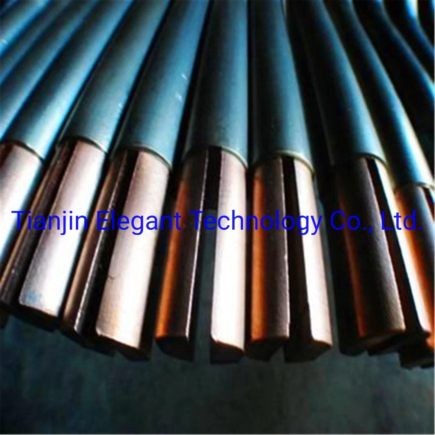 316L Stainless Steel Clad Copper for Wet Metallurgy/ Steel Copper Clad Bar Electroplating