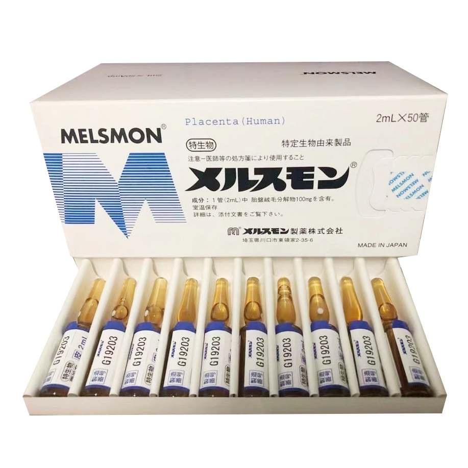 High quality/High cost performance  Anti-Aging Melsmon Placenta Injection 50AMP for Stretch Marks