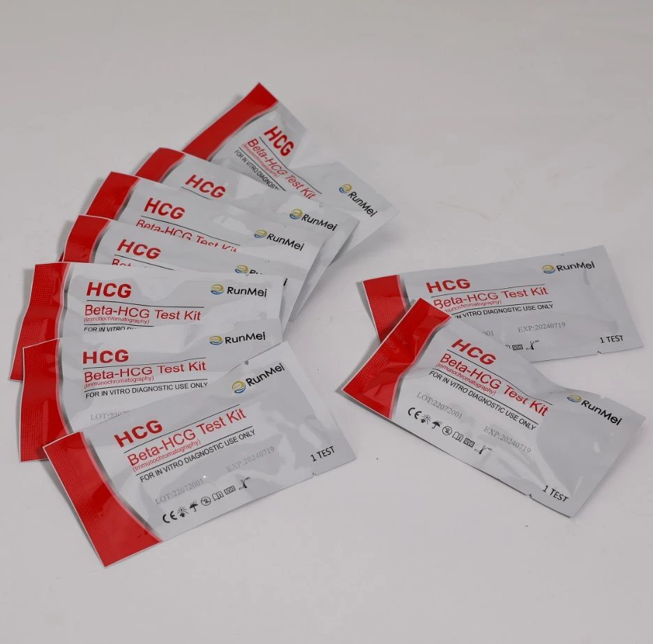 Wholesale CE HCG Pregnancy Rapid Diagnostic One-Time Rapid Test Pregnancy Test HCG, HCG Test Pregnancy Approval OEM David HCG Rapid 1 Step Pregnancy Test Card