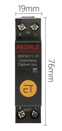 People Hot Sales WiFi/Zigbee Circuit Breaker Smart Switch