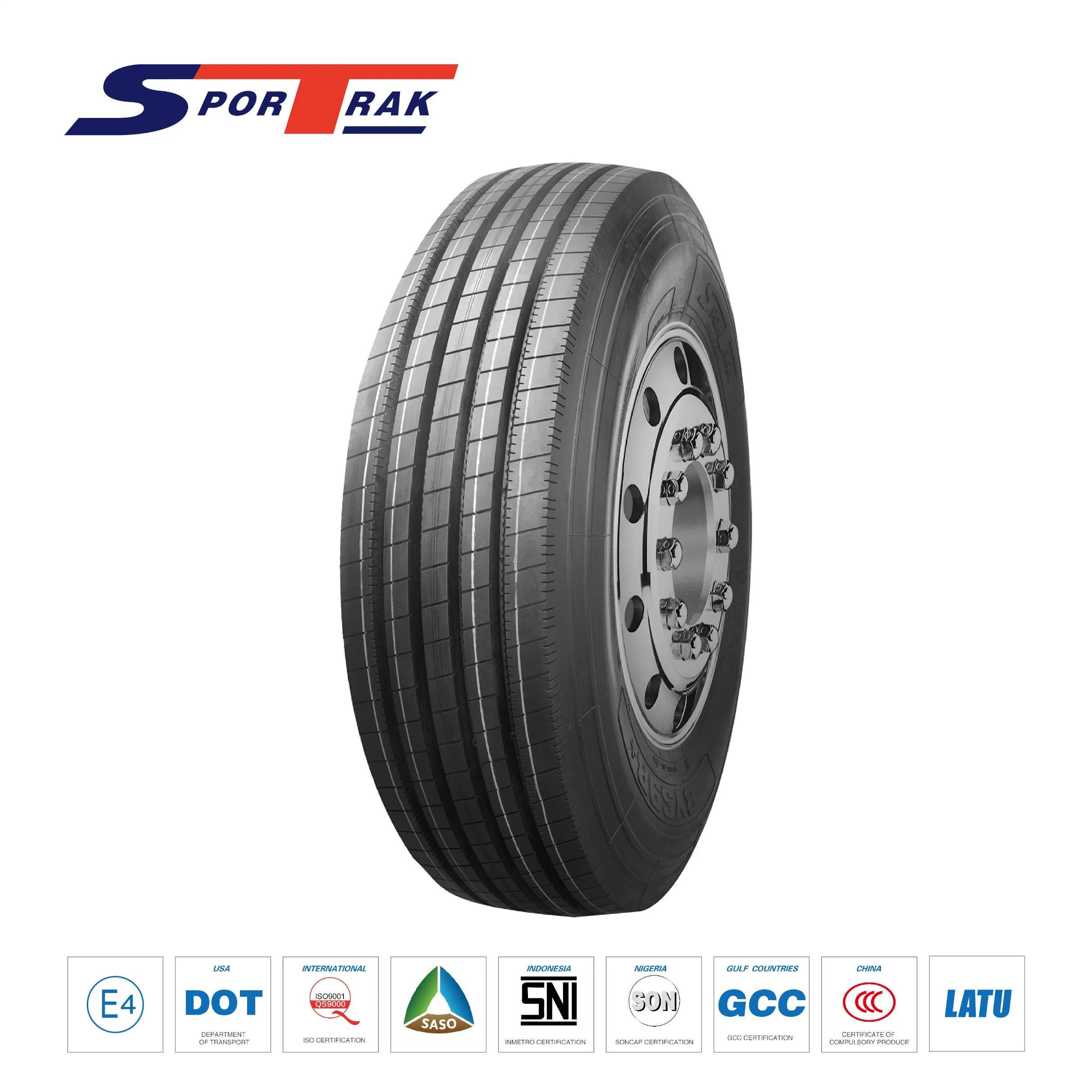 Sportrac China Qingdao Steer Drive Wheel 315/80r22.5 12r22.5 Radial Tire for Truck Tyres