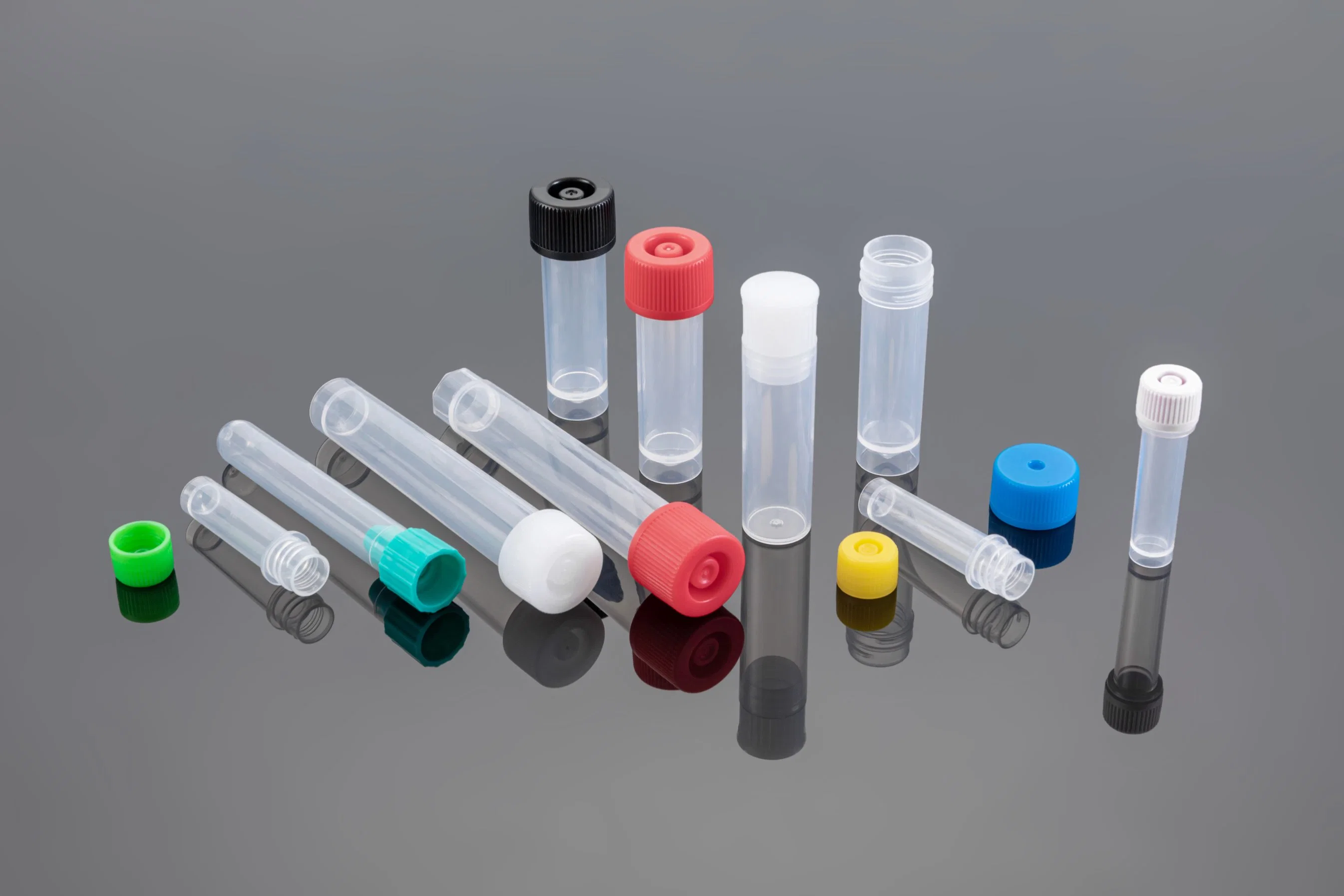 High quality/High cost performance  Disposable Medical Different Color Test Tube Color Sample Collection Tube for Storage