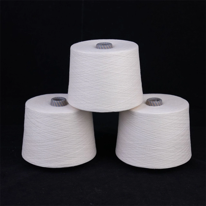 Factory Polyester Cotton PC T/C CVC 80/20 Yarn 32s/1 Knitting