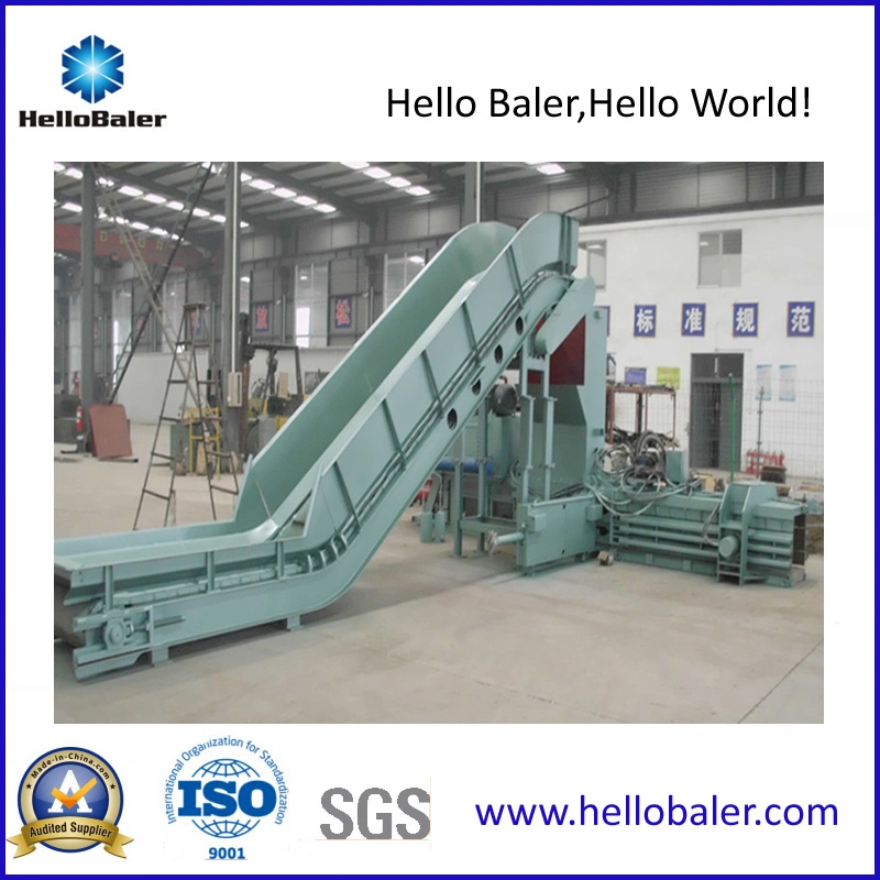 Big Sale Horizontal Hydraulic waste paper, waste textile, waste clothes strapping pressing machine