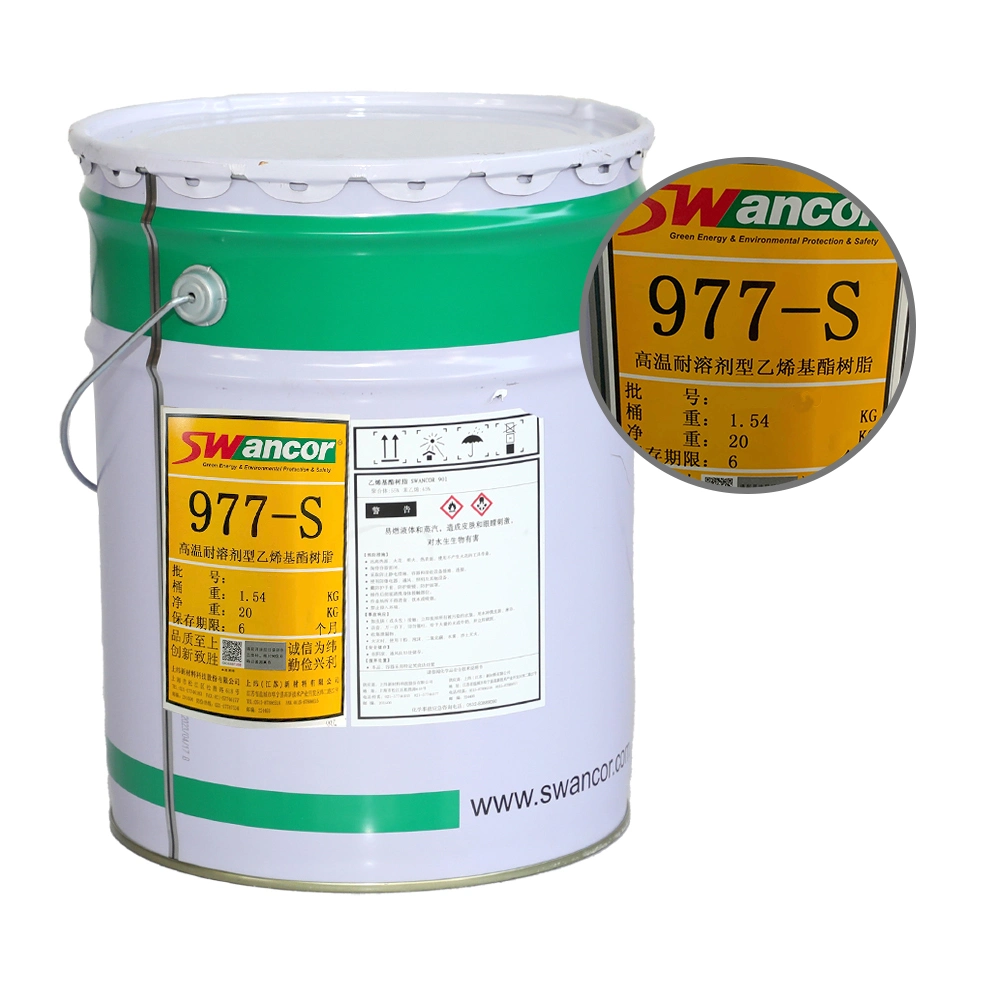 Swancor 977-S Epoxid Vinyl Ester Harz Hochleistungs modifiziertes Epoxid Vinylester Harz